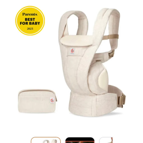 Natural Linen Omni Deluxe Baby Carrier | Ergobaby