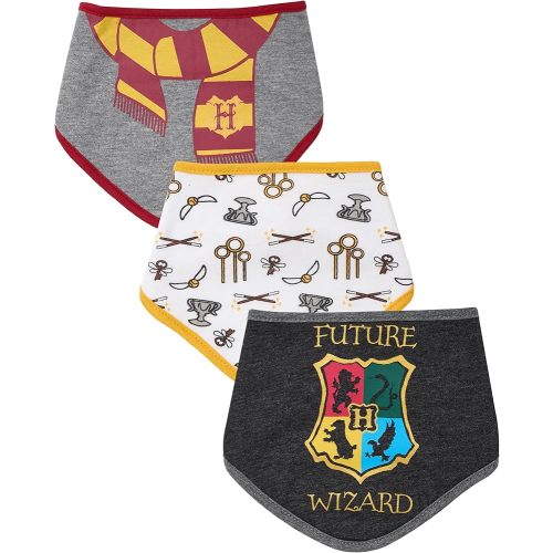 Harry Potter Baby Unisex Bandana Bibs Three Pack Baby Gift for Girls and Boys