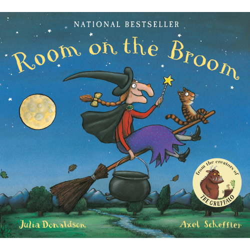Julia Donaldson, Room on the Broom Lap Board Book, Includes Pumpkins