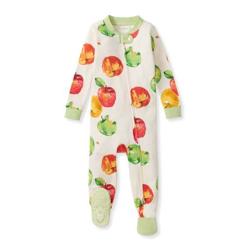 Apple Picking Cotton Sleeper Pajamas | Burt’s Bees Baby® – Burt's Bees Baby