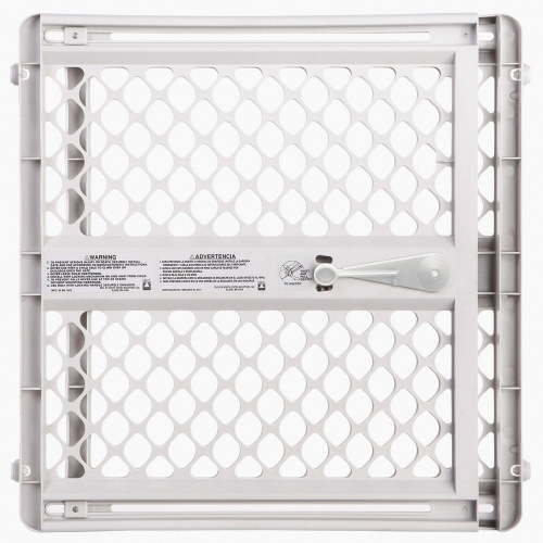 North States Pressure or Hardware-Mount Plastic Supergate Classic Baby or Pet Gate - Light Grey, 26"H x 26"-42"W - Walmart.ca