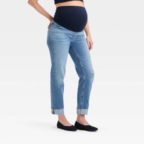 Over Belly High-Rise Straight Maternity Pants - Isabel Maternity by Ingrid & Isabel™