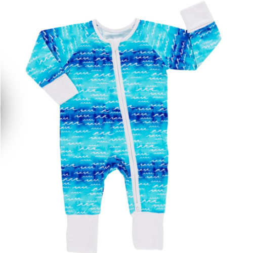 3-6 months Nalu Baby Coverall - Coco Moon Hawaii
