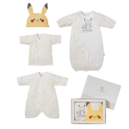 Pokemon Center Original Monpoke Pastel 4 Piece Maternity Set