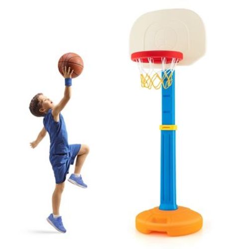 Costway Kids Children Basketball Hoop Stand Adjustable Height Indoor Outdoor Sports Toy