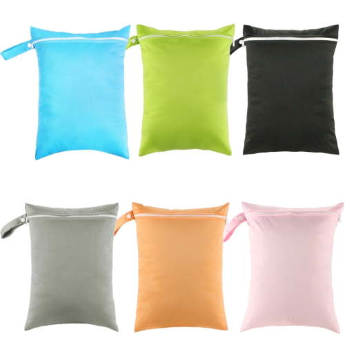 6 Pack Large Wet Dry Bags - 11.8x15.8 Inch Waterproof Reusable Storage Organizer