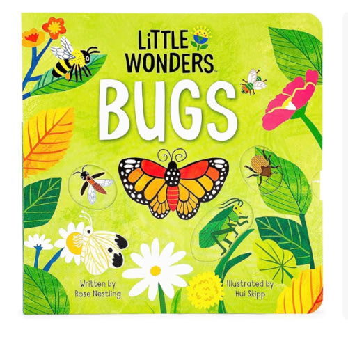 Little Wonders BUGS - Introduction to the World of Bugs Multi-Activity Children's Board Book Including Flaps, Wheels, Tabs, and More