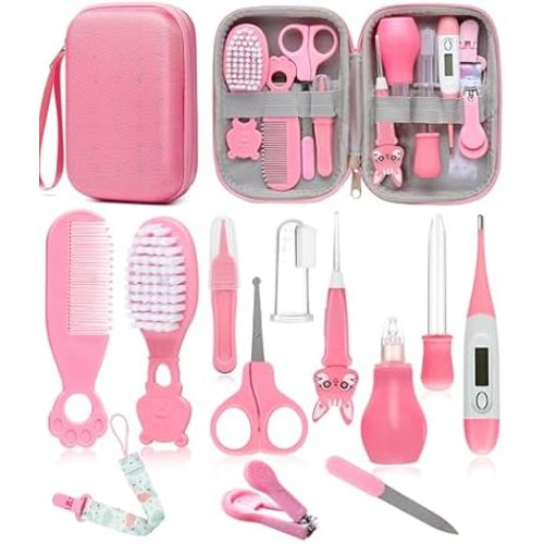 YASEW Baby Grooming Kit, Storage Bag, Newborn Essentials, Baby Shower Gift