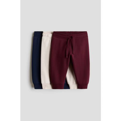 3-PACK COTTON JOGGERS