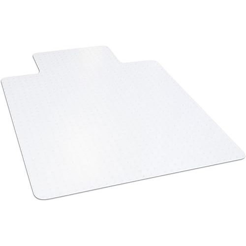 Dimex Office Chair Mat for Low Pile Carpet with Lip, 36" x 48", Clear