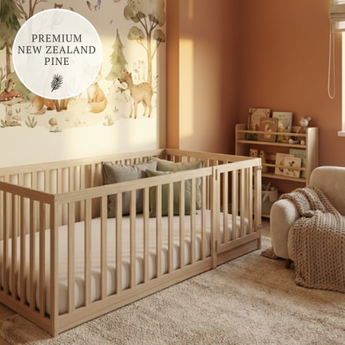 Little Dreamer Floor Bed for Kids | Montessori Style by Mimi Beds