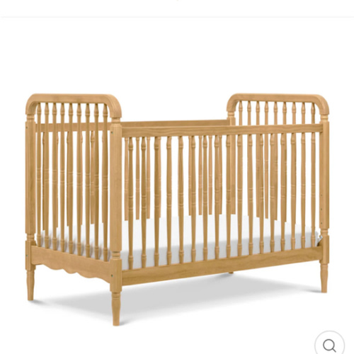 Liberty 3-in-1 Convertible Spindle Crib + Toddler Bed Conversion Kit