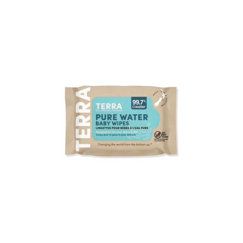 TERRA Bamboo Baby Wipes Pure New Zealand Water
