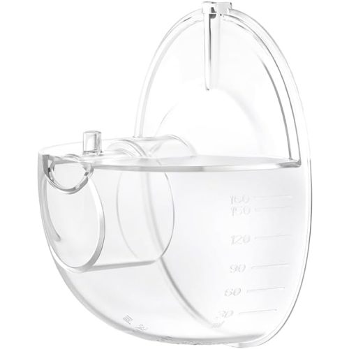 Two M5 24mm Full Set Collector Cup Only Compatible with Momcozy M5 and 10pcs 13/15/17/19/21mm Flange Inserts, Including Inserts*10, 24mm Flange*2, Collector*2, Duckbill Valve*2,Diaphragm*2