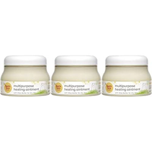 Burt's Bees Baby 100% Natural Origin Multipurpose Healing Ointment, Face & Body Baby Ointment 7.5 Ounce Tub - Pack of 3