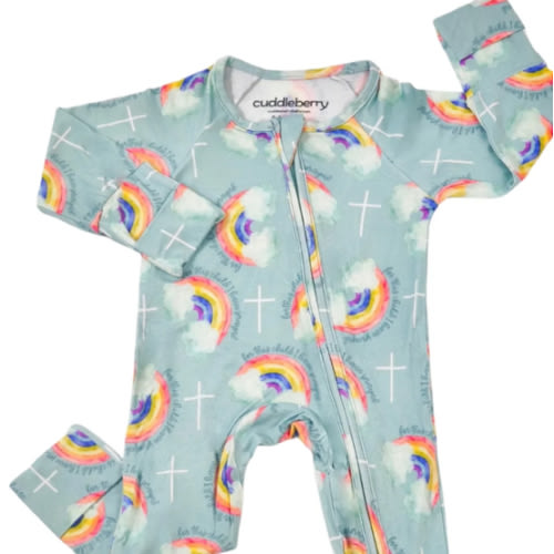 For This Child I Have Prayed  Zipper Sleeper