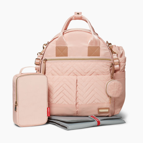 Skip Hop Suite 6-Piece Diaper Backpack - Blush