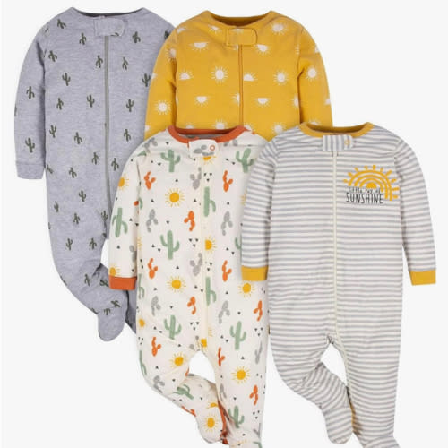 6-9 Month 4-Pack Baby Neutral Sheep Sleep 'N Plays