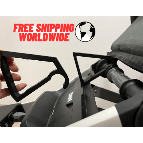 Thule Urban Glide 1 and 2 stroller leg support - resting position lying position