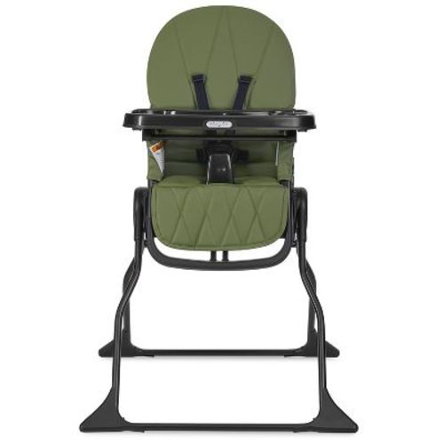 Dream On Me Snack & Stow High Chair, Olive