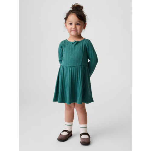 Baby & Toddler Pointelle Rib Dress