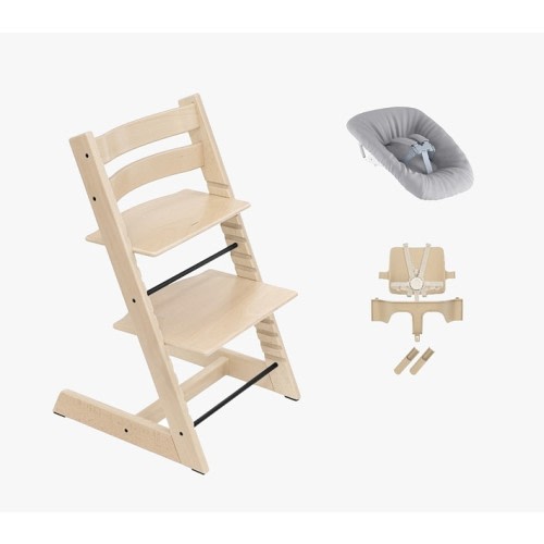 Stokke® Tripp Trapp® High Chair² and Newborn Seat Attachment Bundle