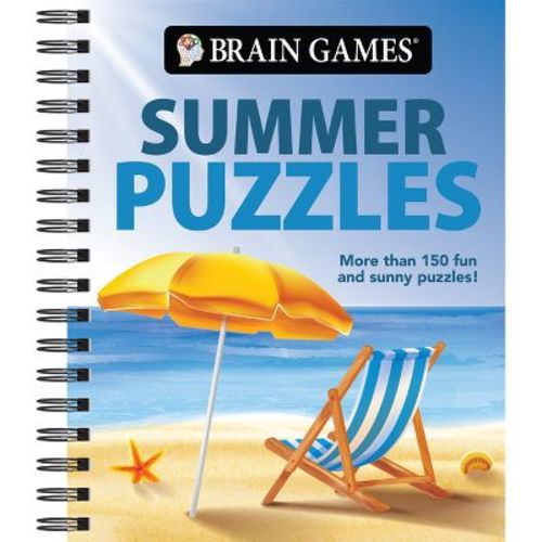 Brain Games - Summer Puzzles - by Publications International Ltd & Brain Games (Spiral Bound)