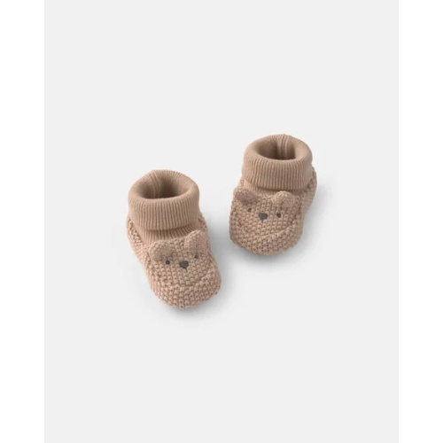 Baby Bear Baby Booties - Brown | Carter's