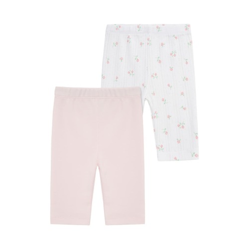 Dainty Roses Assorted 2-Pack Cotton Pants, size Newborn