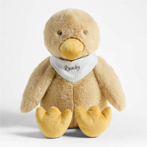Personalized Crate Cuddlies Large Duck Kids Stuffed Animal