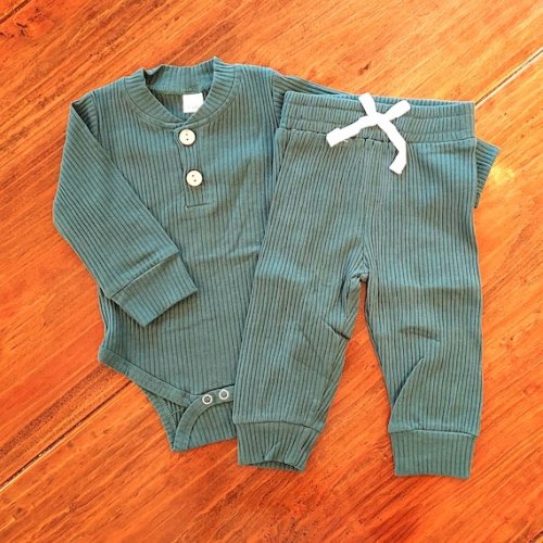 Sale Baby Boys 2pc Baby Forest Green Outfit Baby Bodysuit Set Baby Boys Outfit Baby Ribbed Bodysuit Baby Boys Clothes Baby Boutique - Etsy