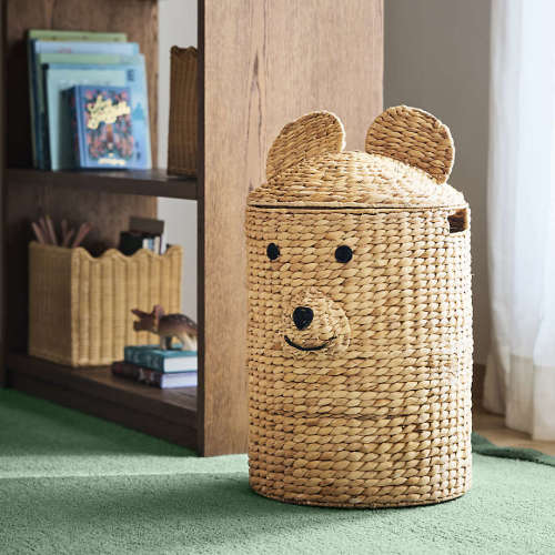 Bear Woven Storage Basket