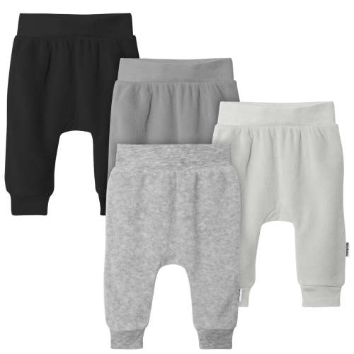 4-Pack Baby Neutral Grey Fleece Pants – Gerber Childrenswear