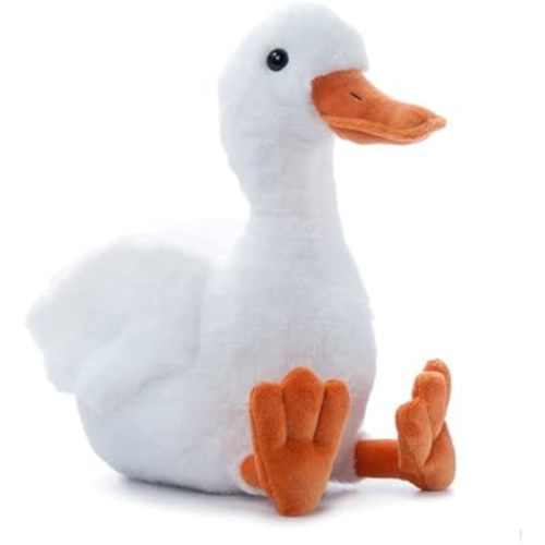The Petting Zoo Duck Stuffed Animal Plushie, Gifts for Kids, Wild Onez Farm Animals, Duck Plush Toy 12 inches