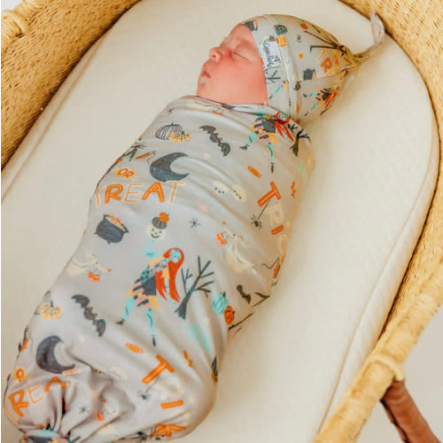 Knit Swaddle Blanket - Nightmare Before Christmas – Copper Pearl