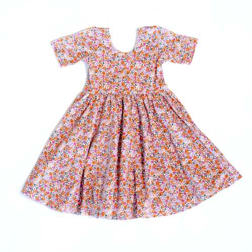 The Short Sleeve Ballet Dress in Prim Floral – Alice + Ames