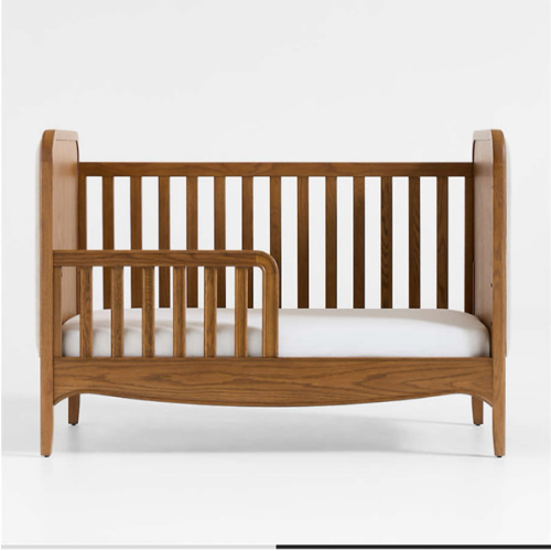 Bacton Oak Wood Toddler Bed Rail by Jake Arnold