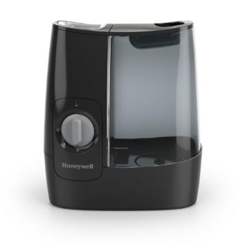 Honeywell HWM845 Warm Mist Humidifier with Essential Oil Cup Filter Free Black: Quiet Operation, 24-Hour Run Time, ETL Listed