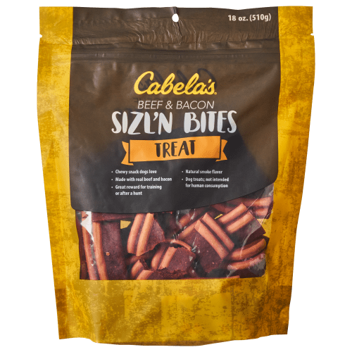 Cabela's Sizl'n Bites Dog Treats