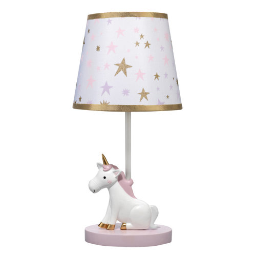 Bedtime Originals Rainbow Unicorn Lamp with Shade & Bulb & Reviews | Wayfair