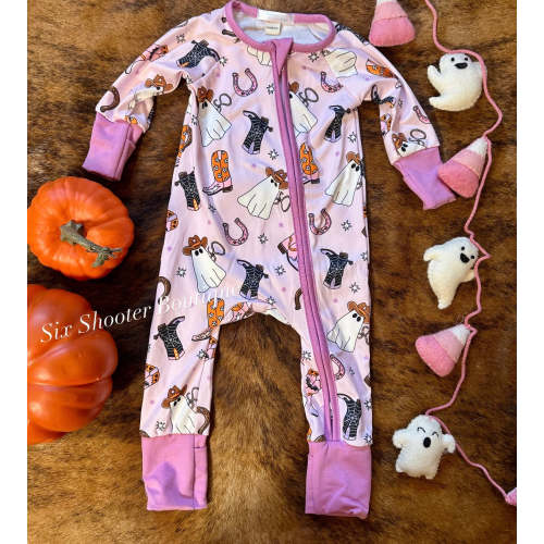 Purple ghost Halloween sleeper (sale)