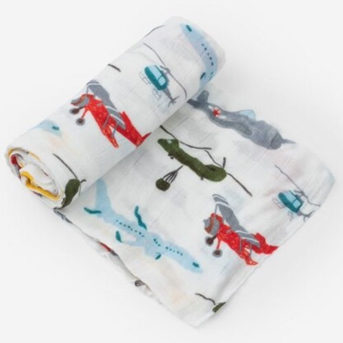 Deluxe Muslin Swaddle, Air Show