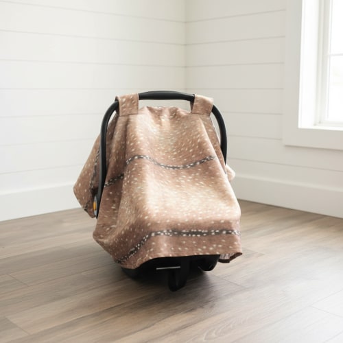 Deer Print Woodland Carseat Tent