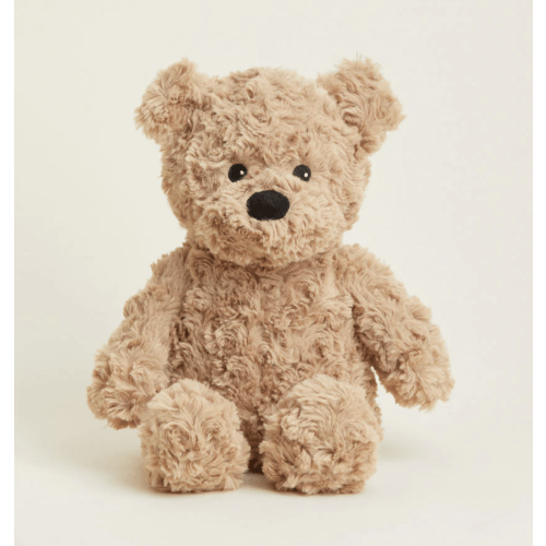 Brown Curly Bear Warmies | Microwavable Brown Curly Bear Warmies Stuffed Animal | Warmies USA