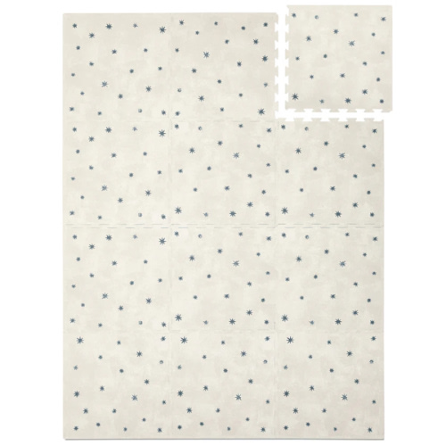 Stars - Oatmeal Non-Toxic Play Mat
