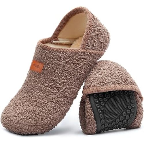 Tanamo House Slippers for Women Men Indoor Barefoot Slippers Socks Slip on House Shoes Cozy Comfy Slippers for Home Bedroom Travel Yoga