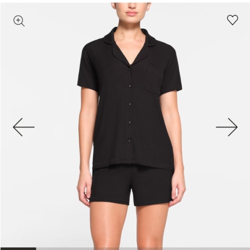 SOFT LOUNGE SHORT SLEEP SET | ONYX