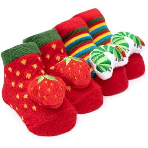 World of Eric Carle: The Very Hungry Caterpillar Baby Rattle Socks 2-Pack - 0-12 months