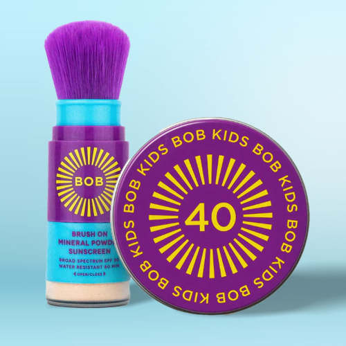 Shop BOB Kids Duo - BOB Kids brush-on sunscreen SPF 30 + BOB Kids Sun Balm SPF 40