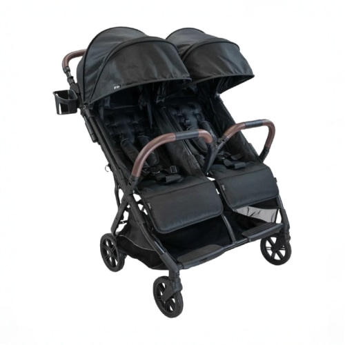 Strolee Double LITE Stroller, 2025, Black